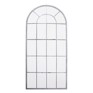 Church Window Metal Mirror